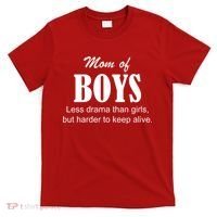 Mom Of Boys T-Shirt thumb 0