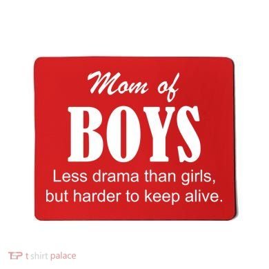 Mom Of Boys Mousepad