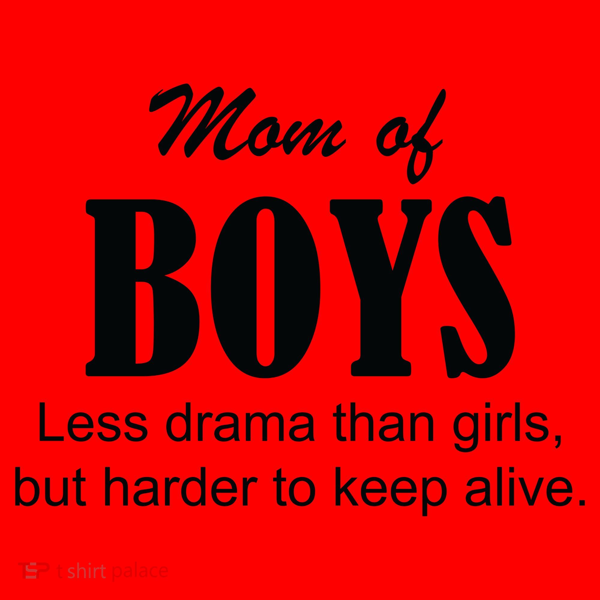 Mom Of Boys Santa Hat