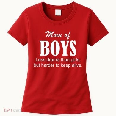 Mom Of Boys Women's T-Shirt