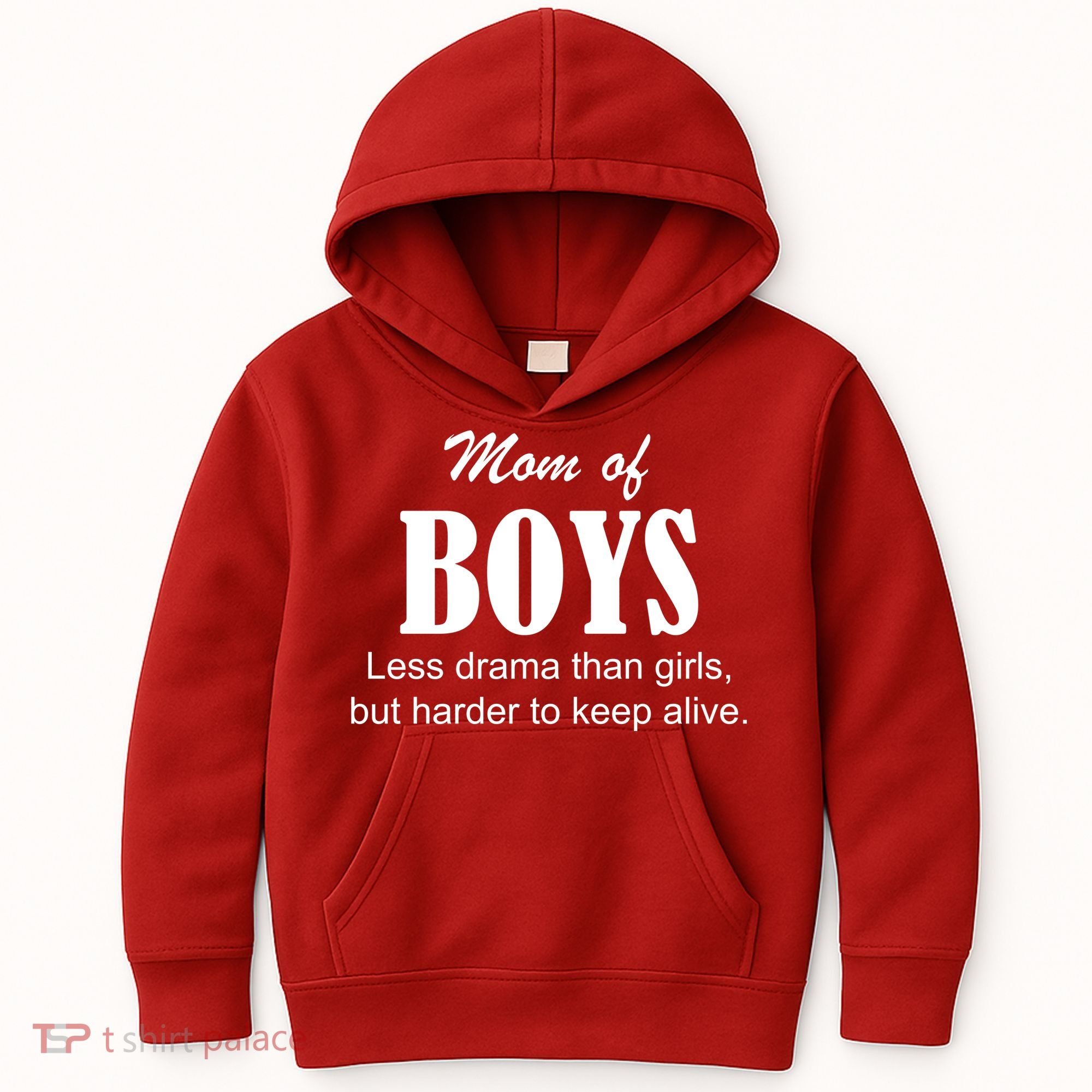 Mom Of Boys Kids Hoodie