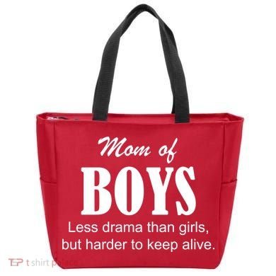 Mom Of Boys Tote Bag