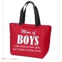 Mom Of Boys Tote Bag thumb 3