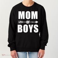 Mom of Boys Cute Mother's Day Women's Sweatshirt thumb 0