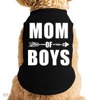 Mom of Boys Cute Mother's Day Doggie Tank thumb 0