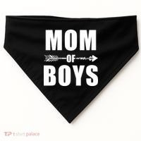 Mom of Boys Cute Mother's Day USA-Made Doggie Bandana thumb 0