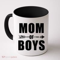 Mom of Boys Cute Mother's Day Coffee Mug thumb 0