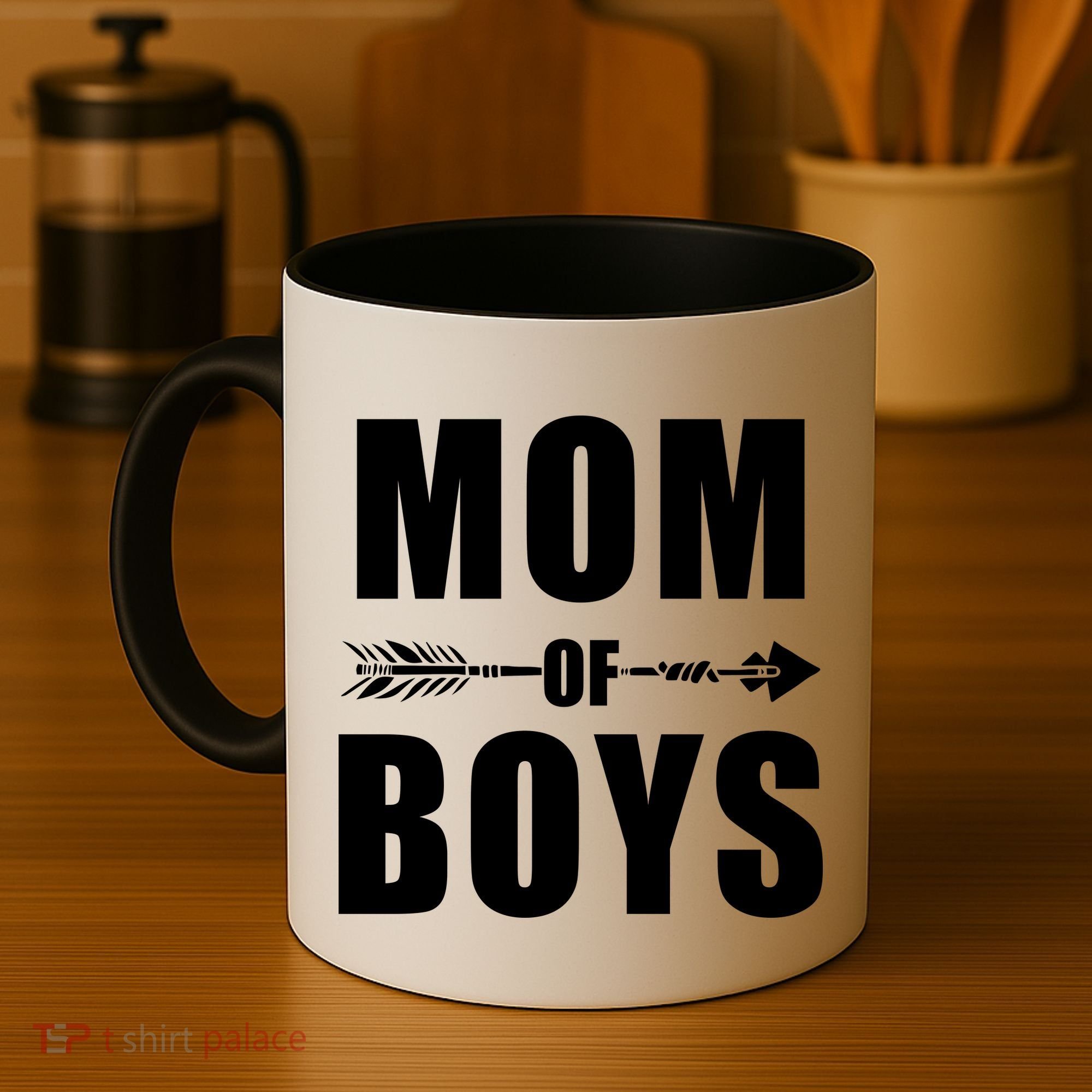 Mom of Boys Cute Mother's Day Coffee Mug