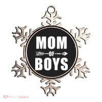 Mom of Boys Cute Mother's Day Ornament thumb 0