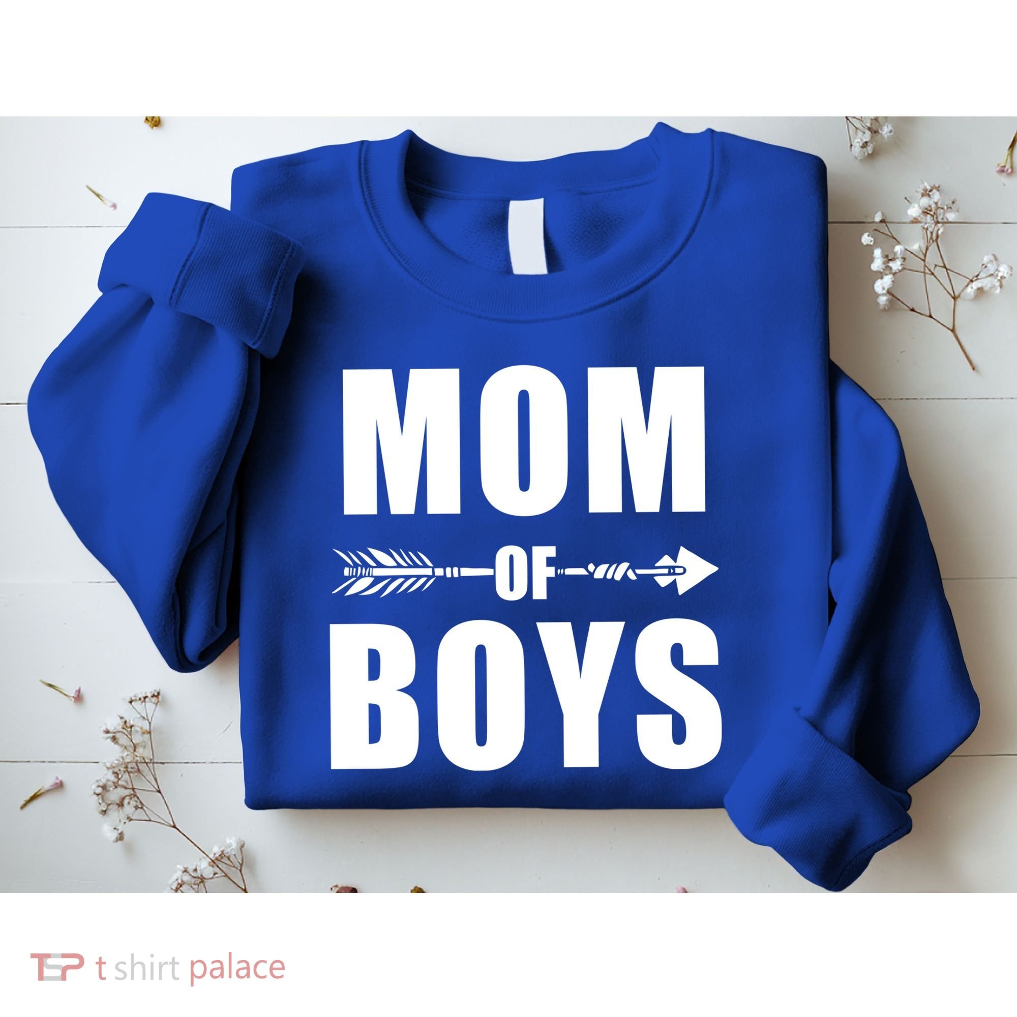 Mom of Boys Cute Mother's Day Sweatshirt