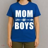 Mom of Boys Cute Mother's Day T-Shirt thumb 4