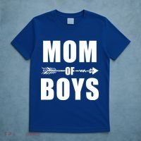 Mom of Boys Cute Mother's Day T-Shirt thumb 5