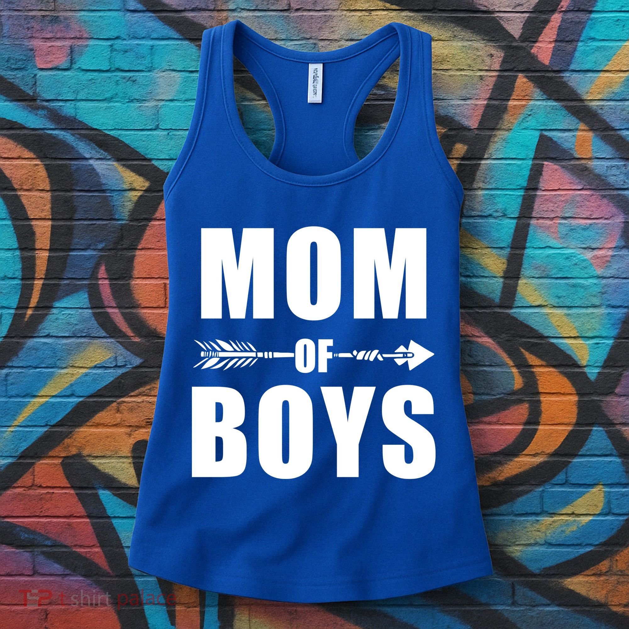 Mom of Boys Cute Mother's Day Women's Tank Top