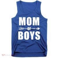 Mom of Boys Cute Mother's Day Tank Top thumb 0
