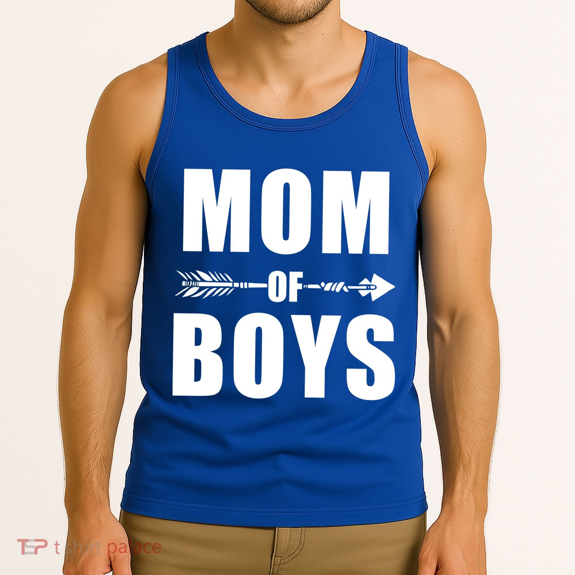 Mom of Boys Cute Mother's Day Tank Top