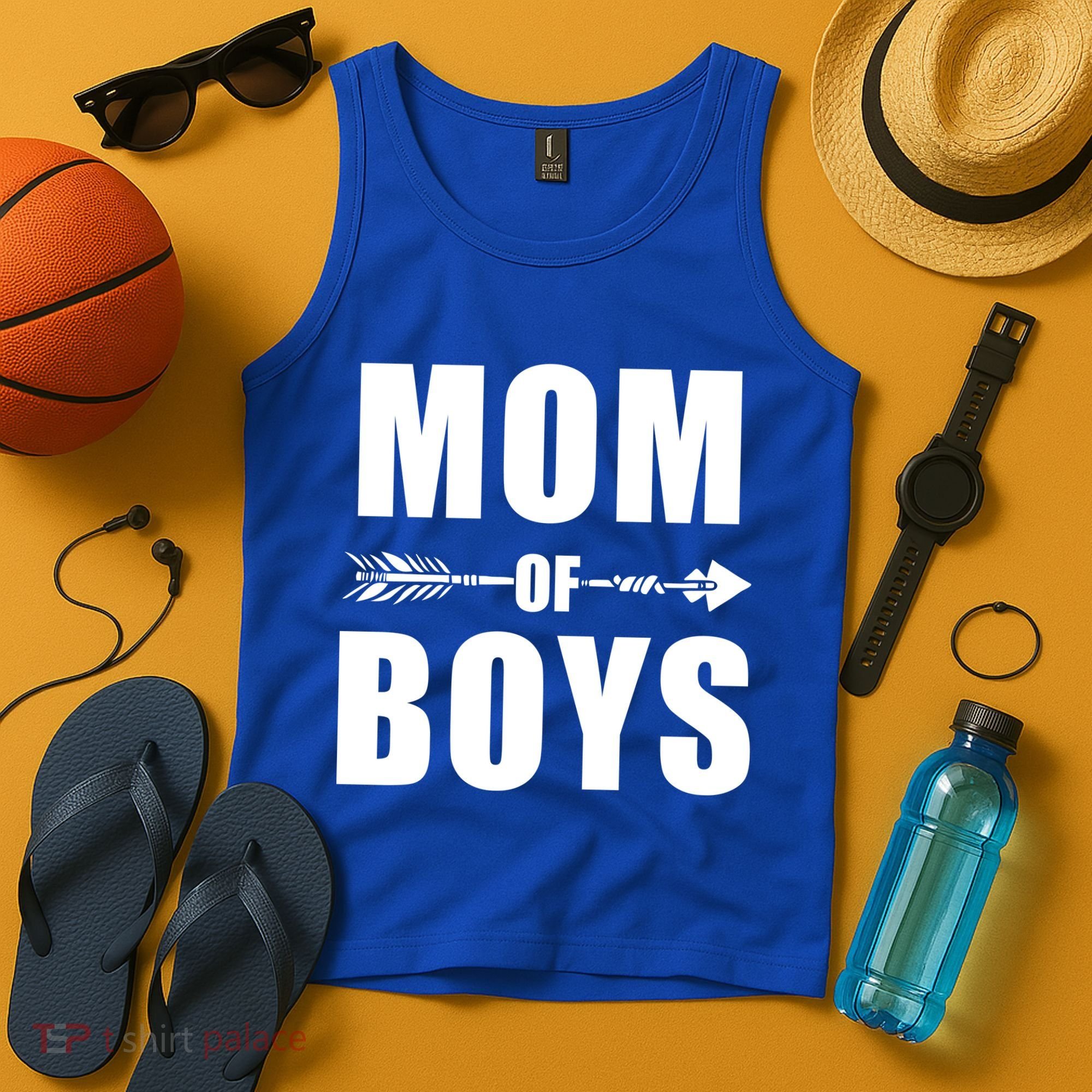 Mom of Boys Cute Mother's Day Tank Top