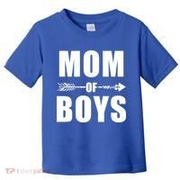 Mom of Boys Cute Mother's Day Toddler T-Shirt thumb 0