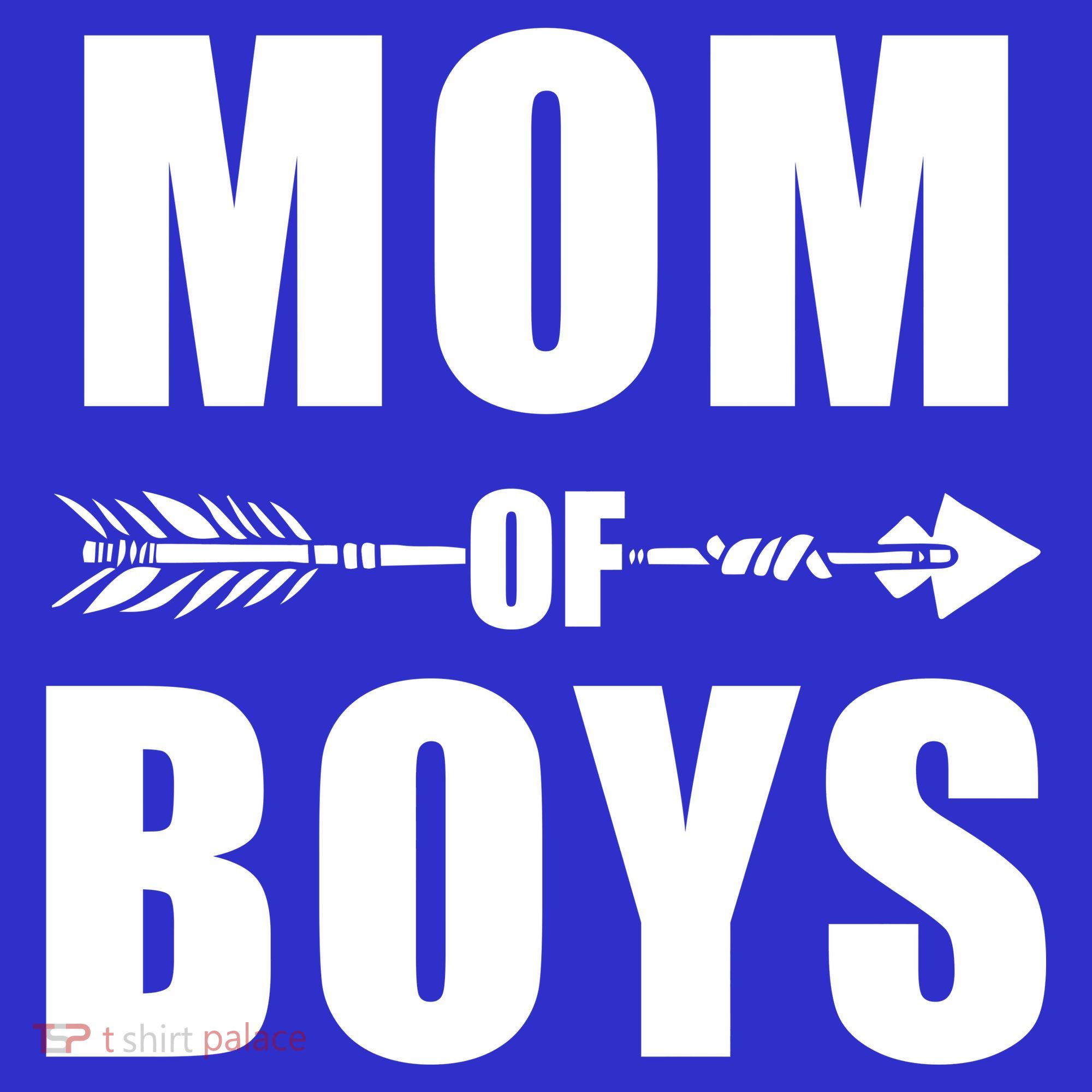 Mom of Boys Cute Mother's Day Women's Long Sleeve Shirt