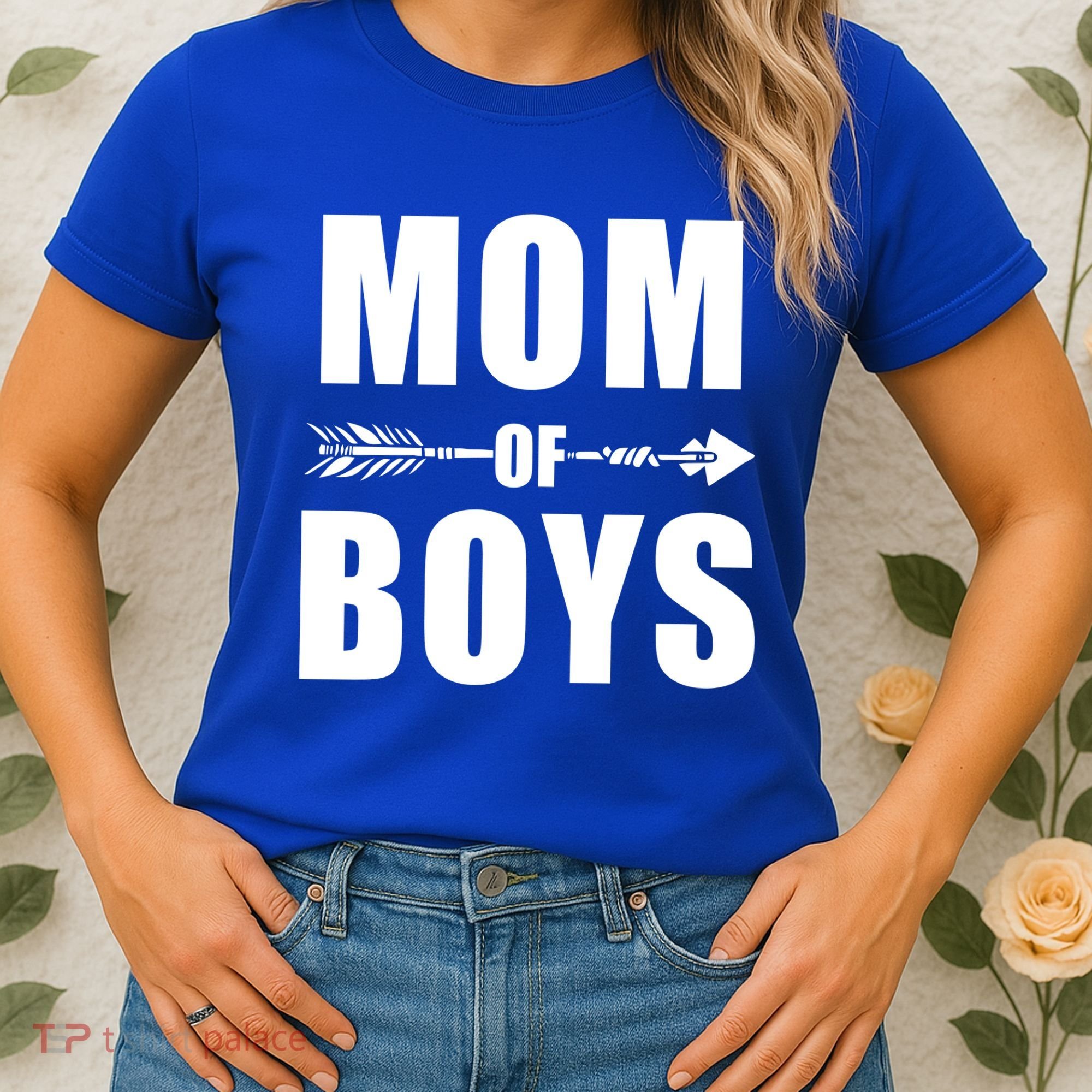 Mom of Boys Cute Mother's Day Women's T-Shirt