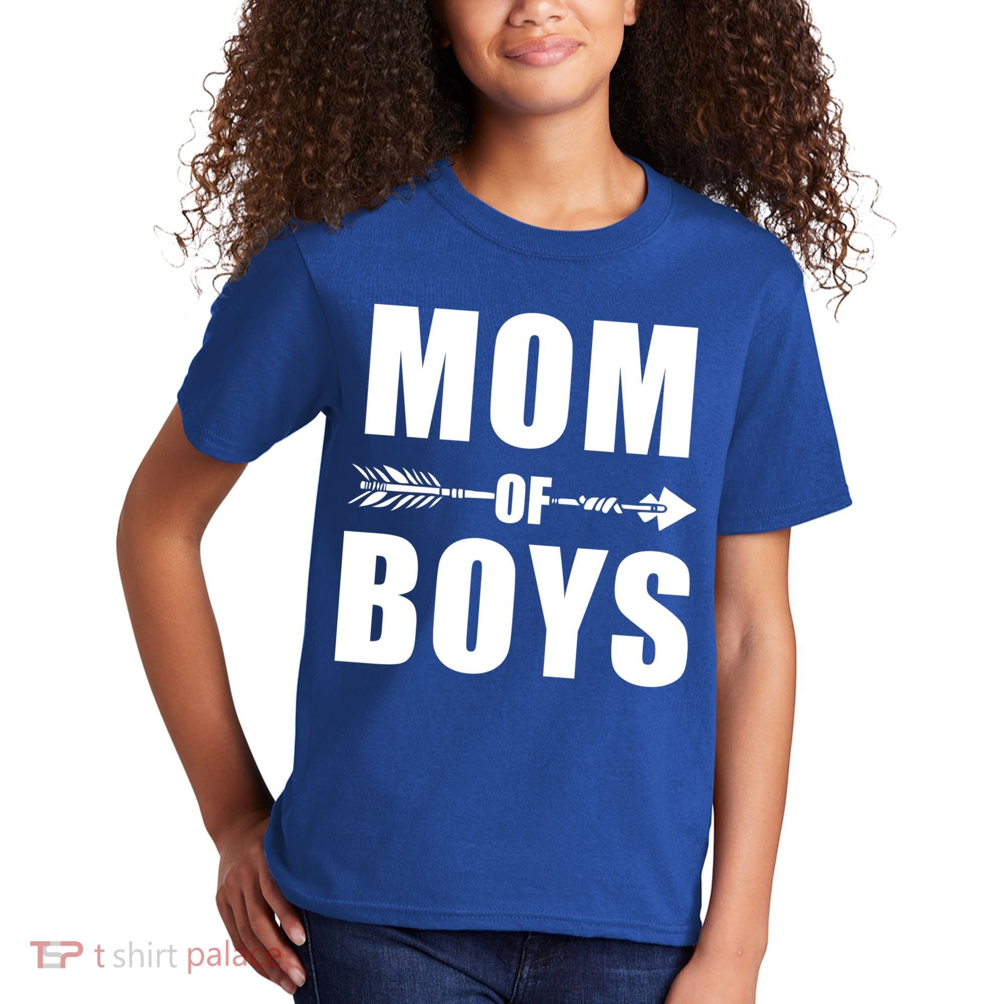 Mom of Boys Cute Mother's Day Kids T-Shirt