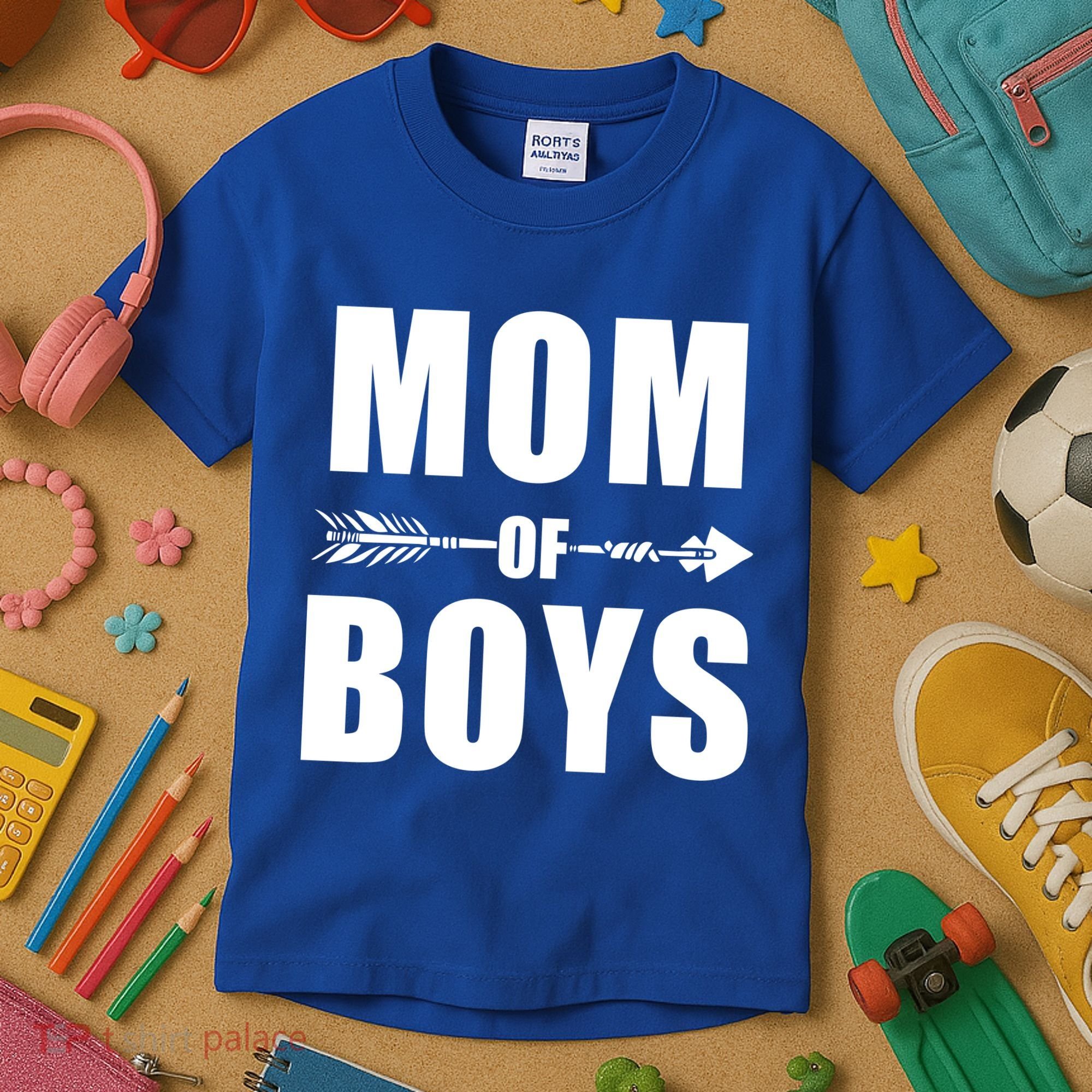 Mom of Boys Cute Mother's Day Kids T-Shirt