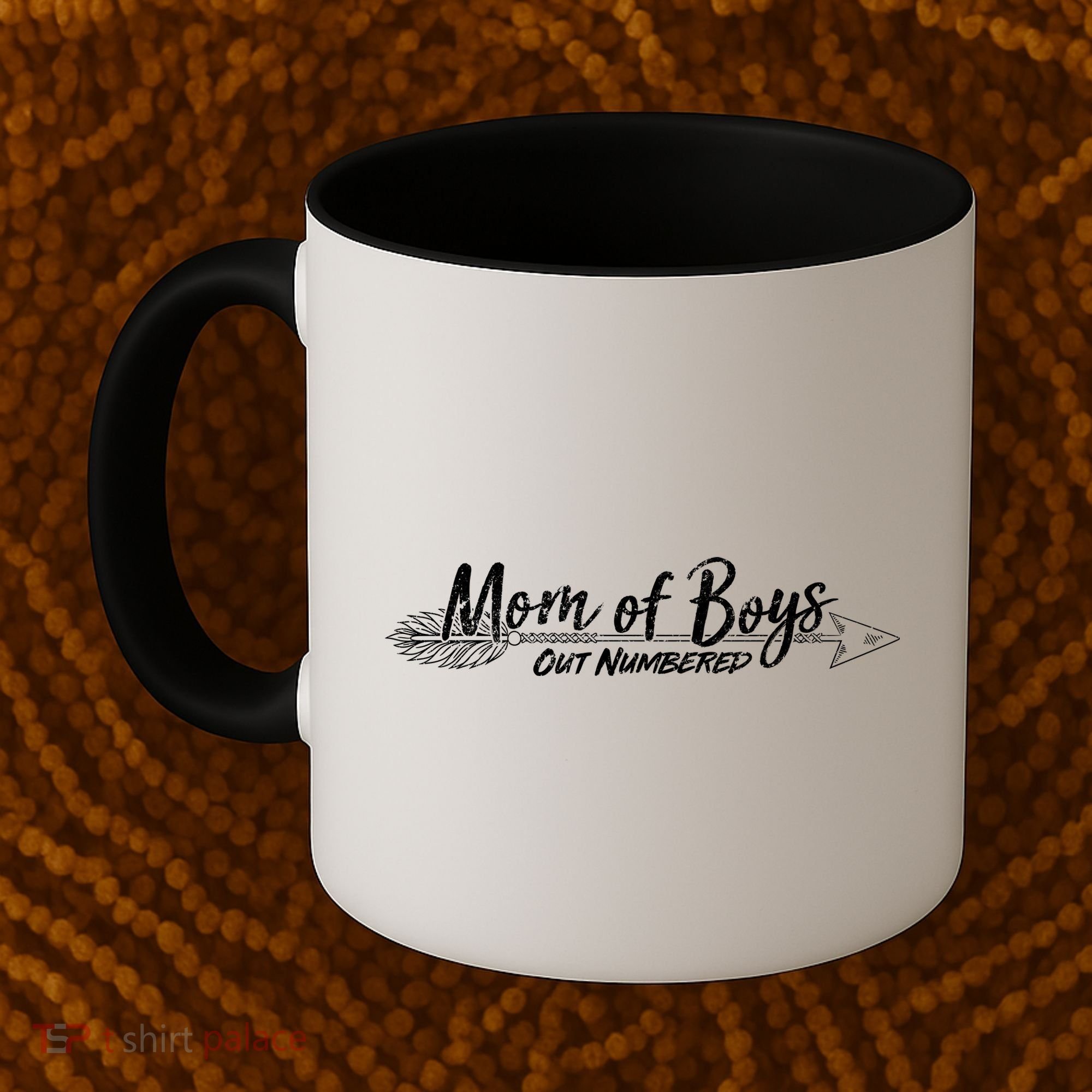 Mom Of Boys Outnumbered  Coffee Mug