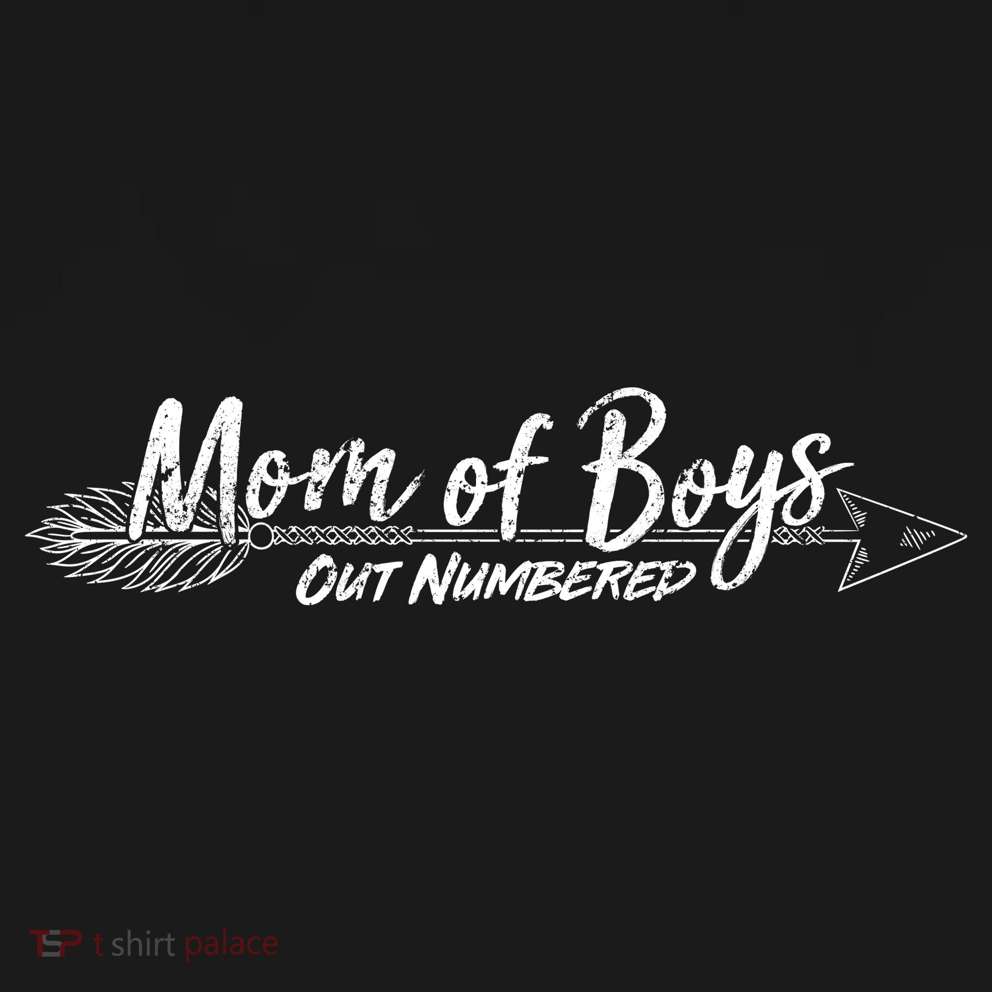 Mom Of Boys Outnumbered  Ornament