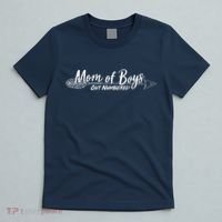 Mom Of Boys Outnumbered  T-Shirt thumb 5