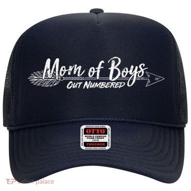 Mom Of Boys Outnumbered  Hat