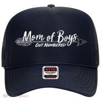 Mom Of Boys Outnumbered  Hat thumb 0