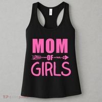 Mom of Girls Cute Mother's Day Women's Tank Top thumb 3