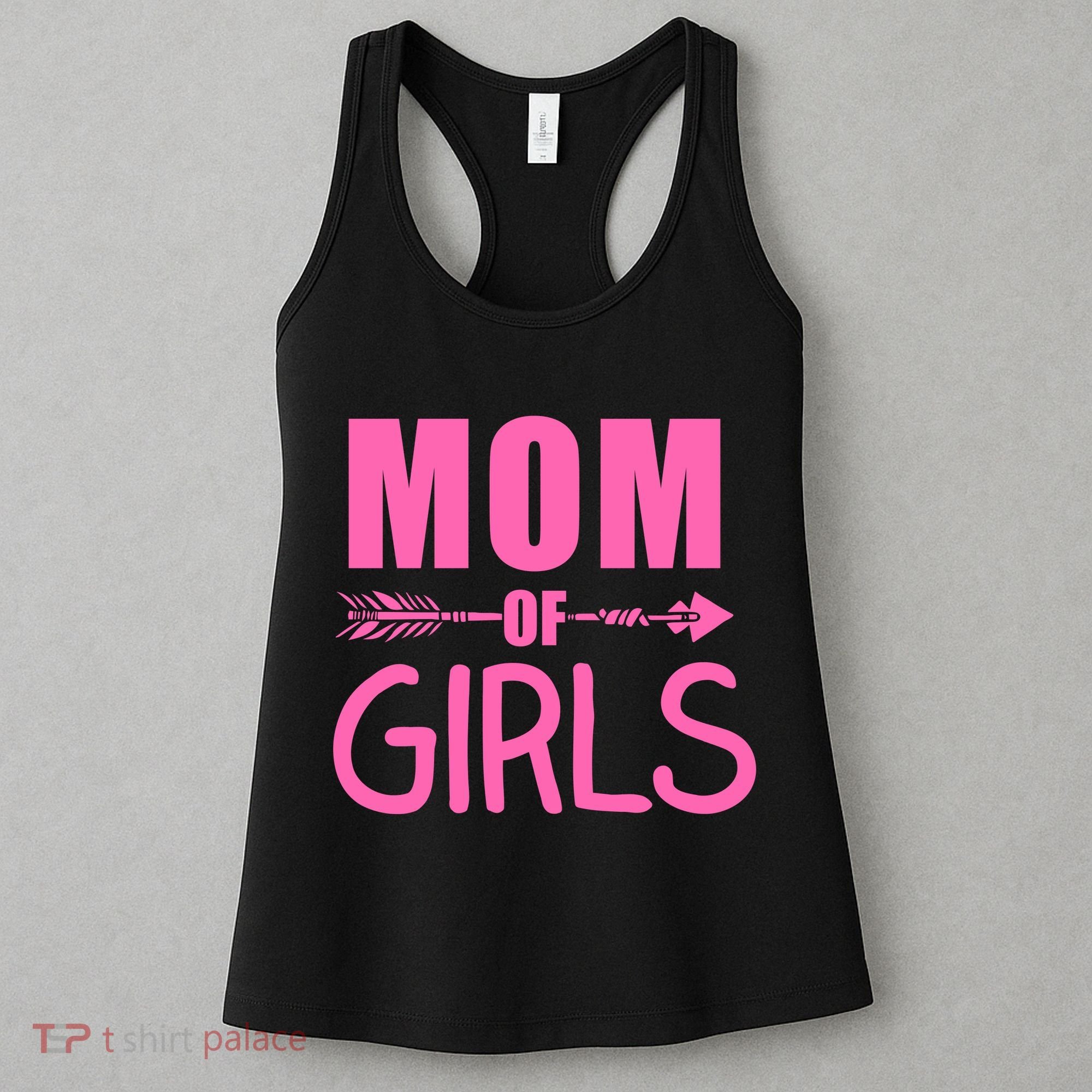 Mom of Girls Cute Mother's Day Women's Tank Top