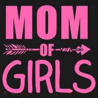 Mom of Girls Cute Mother's Day Women's Tank Top thumb 5