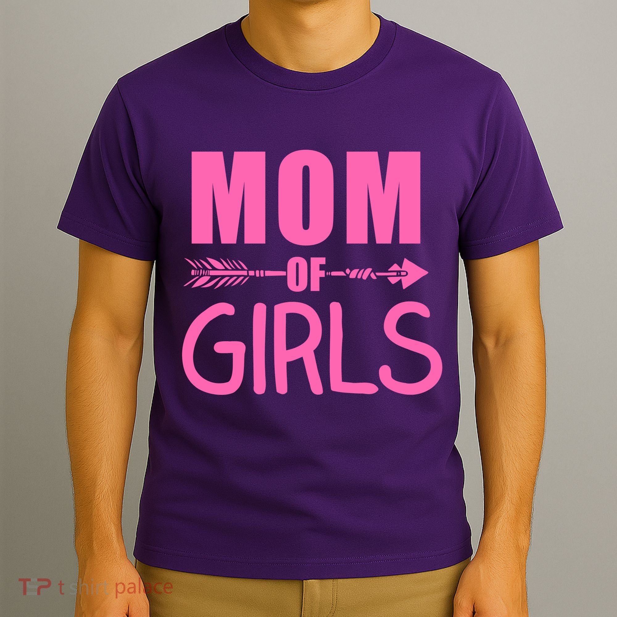 Mom of Girls Cute Mother's Day T-Shirt