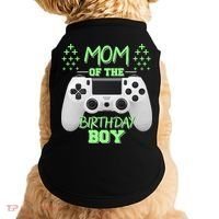 Mom Of The Birthday Boy Doggie Tank thumb 0