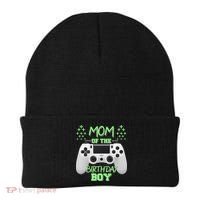 Mom Of The Birthday Boy Beanie thumb 0