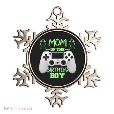Mom Of The Birthday Boy Ornament
