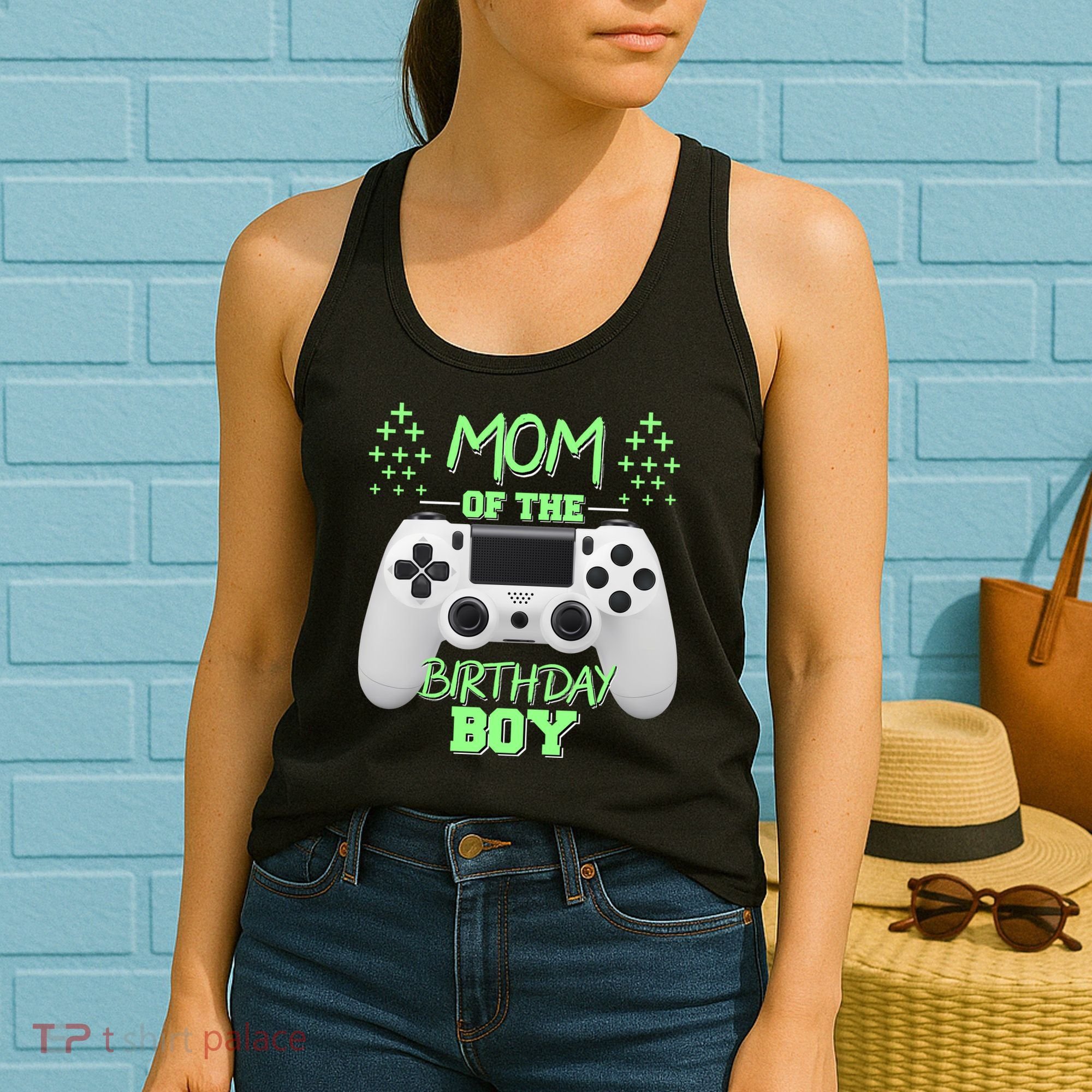 Mom Of The Birthday Boy Women's Tank Top