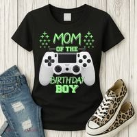 Mom Of The Birthday Boy Women's T-Shirt thumb 3