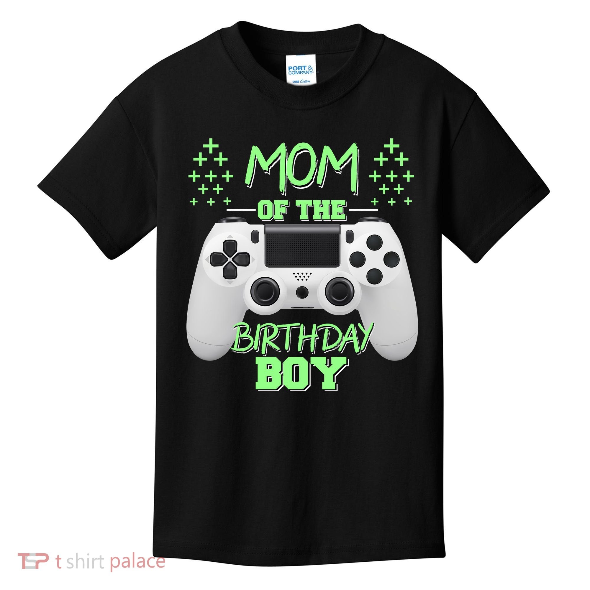 Mom Of The Birthday Boy Kids T-Shirt