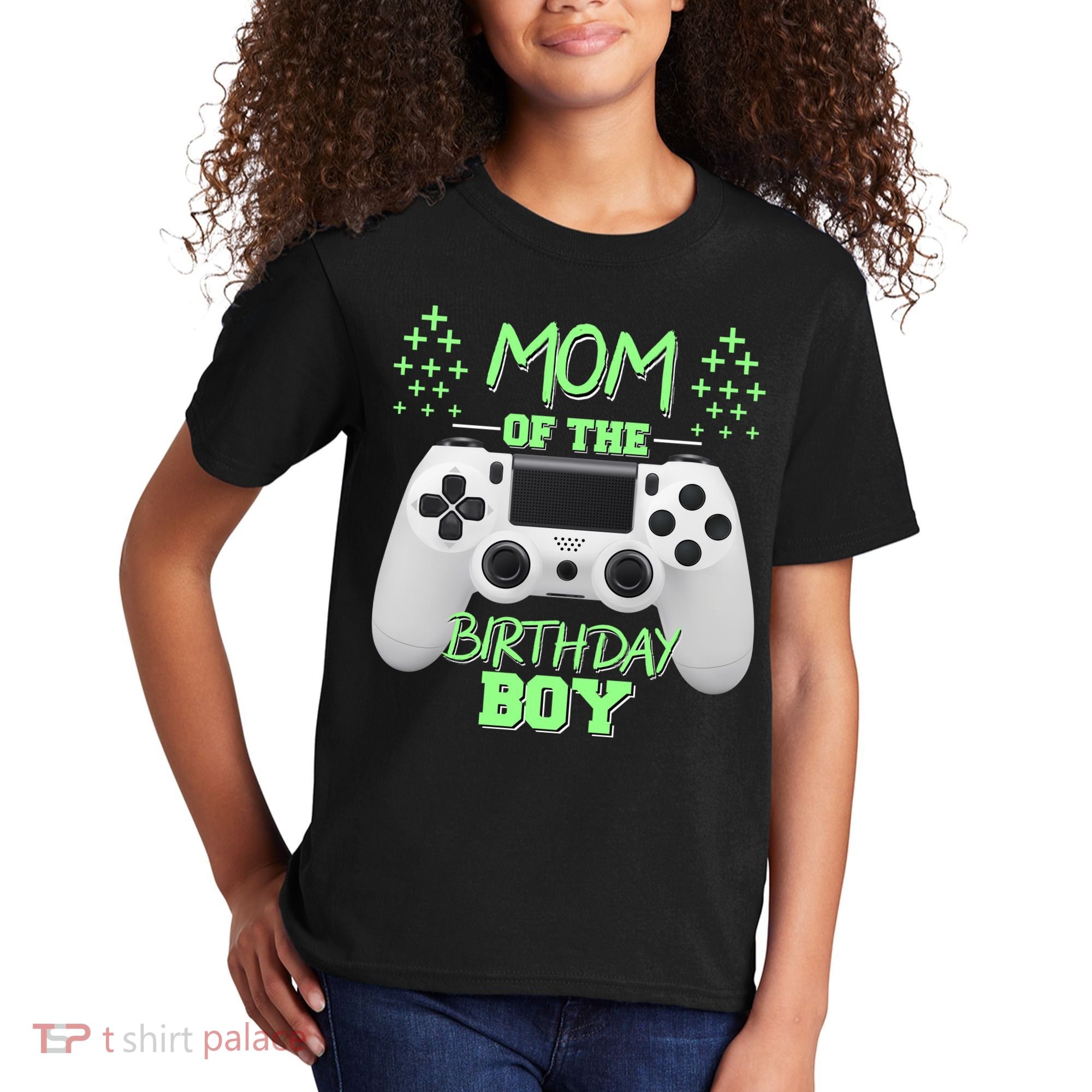 Mom Of The Birthday Boy Kids T-Shirt