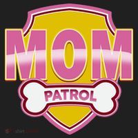 Mom Patrol Dog Mom Women's Sweatshirt thumb 2