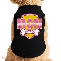 Mom Patrol Dog Mom Doggie Tank thumb 0