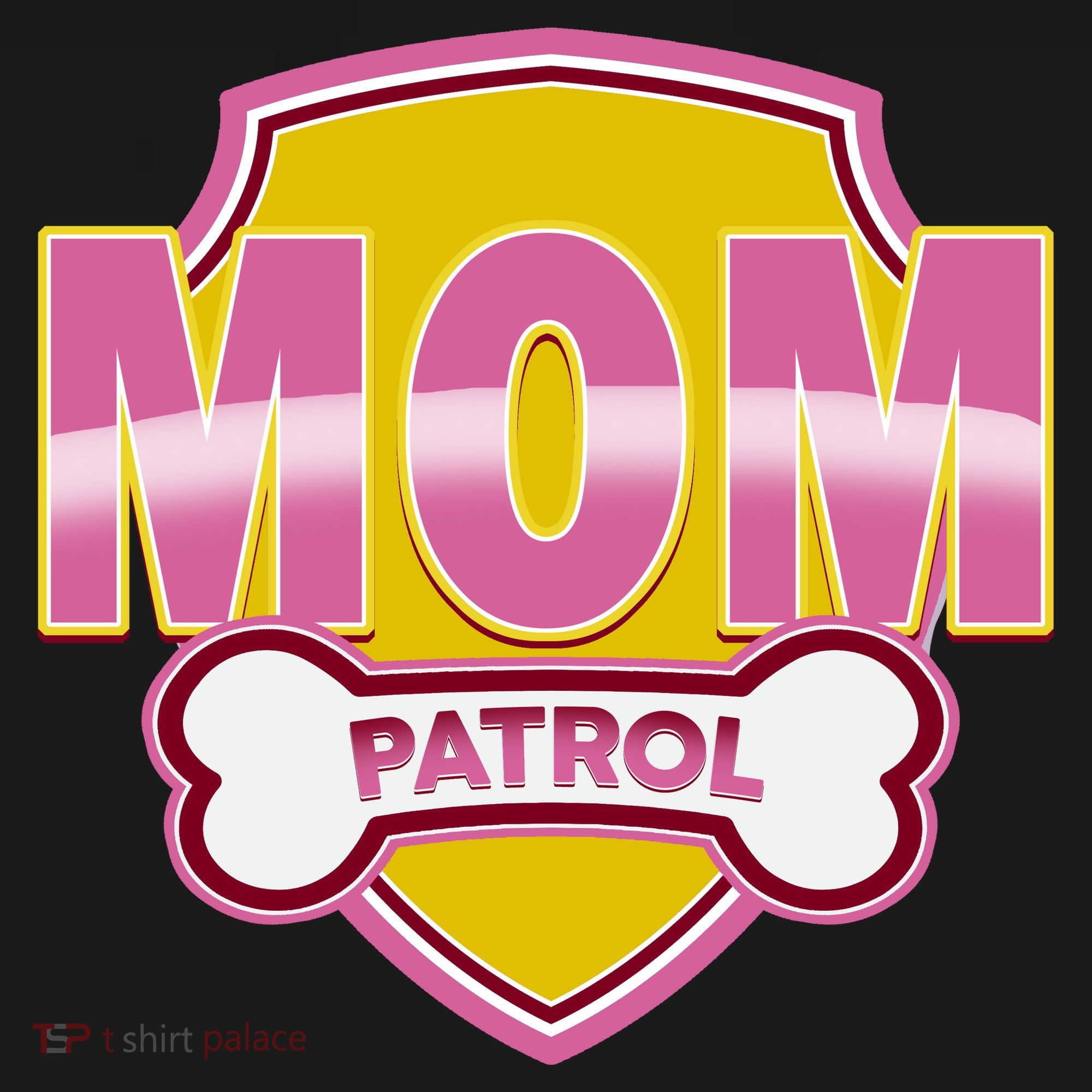 Mom Patrol Dog Mom Doggie Tank