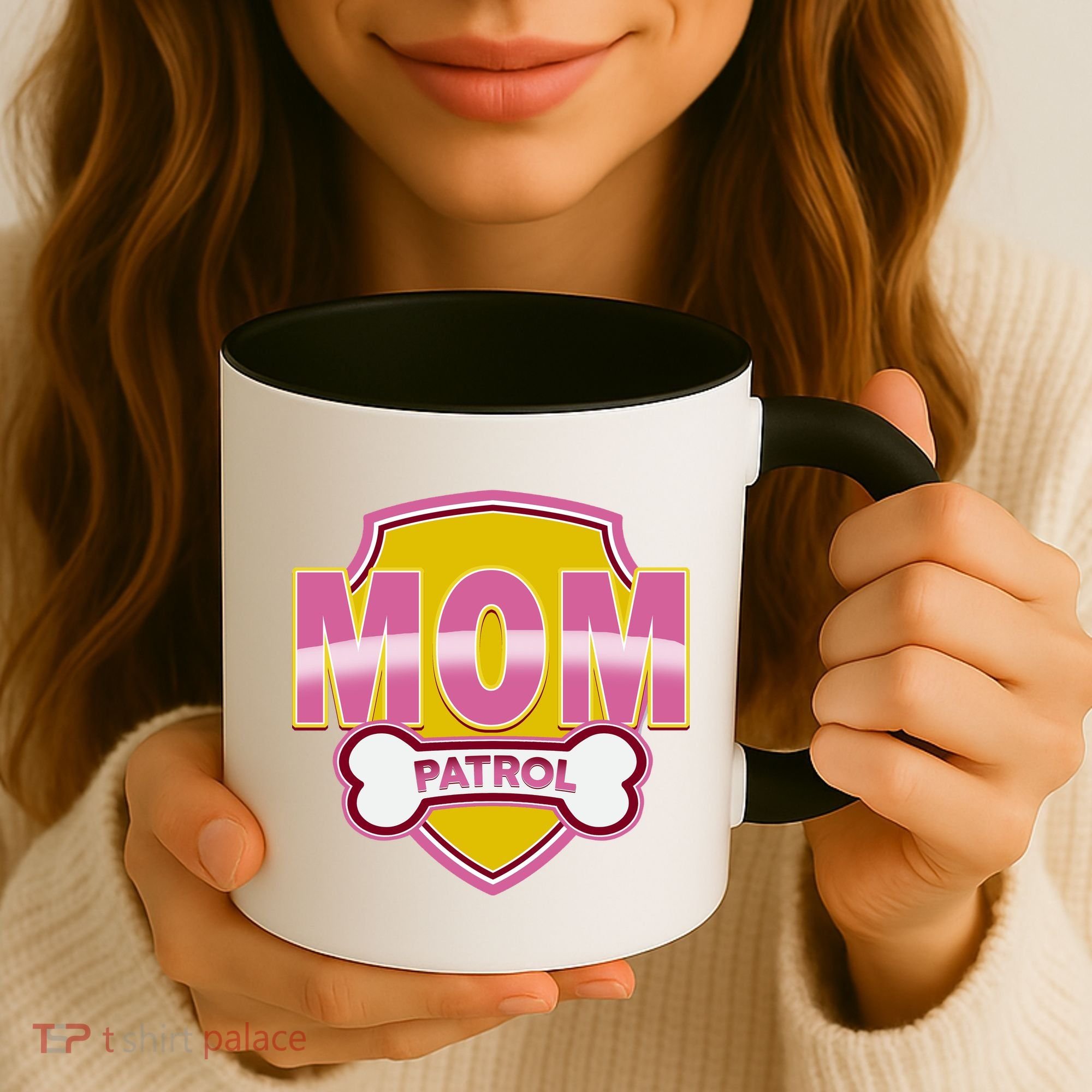 Mom Patrol Dog Mom Coffee Mug