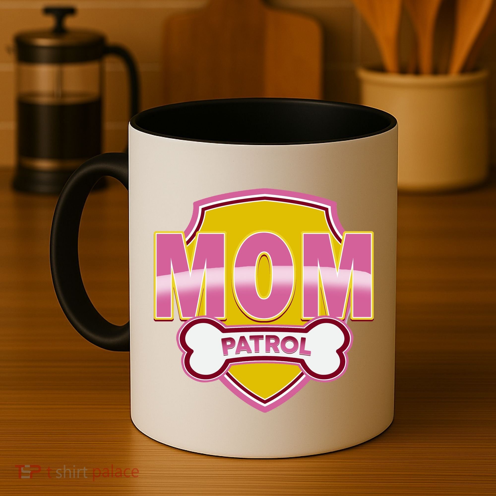 Mom Patrol Dog Mom Coffee Mug