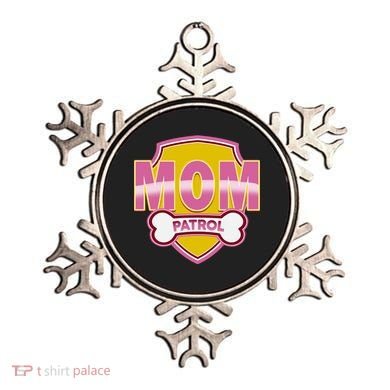 Mom Patrol Dog Mom Ornament