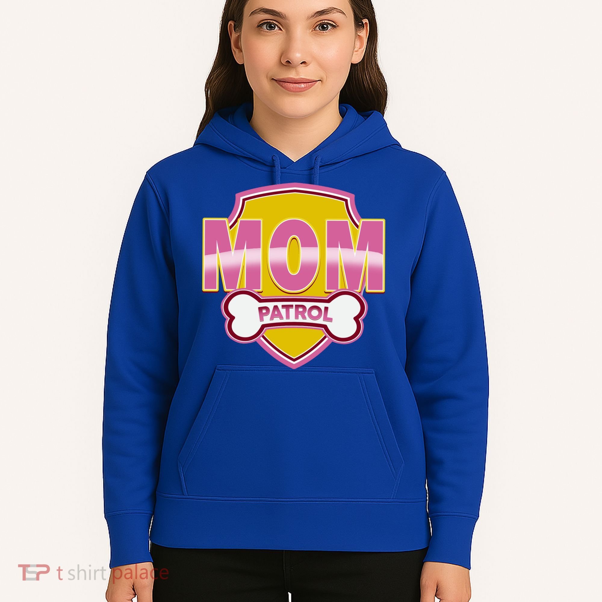 Mom Patrol Dog Mom Hoodie