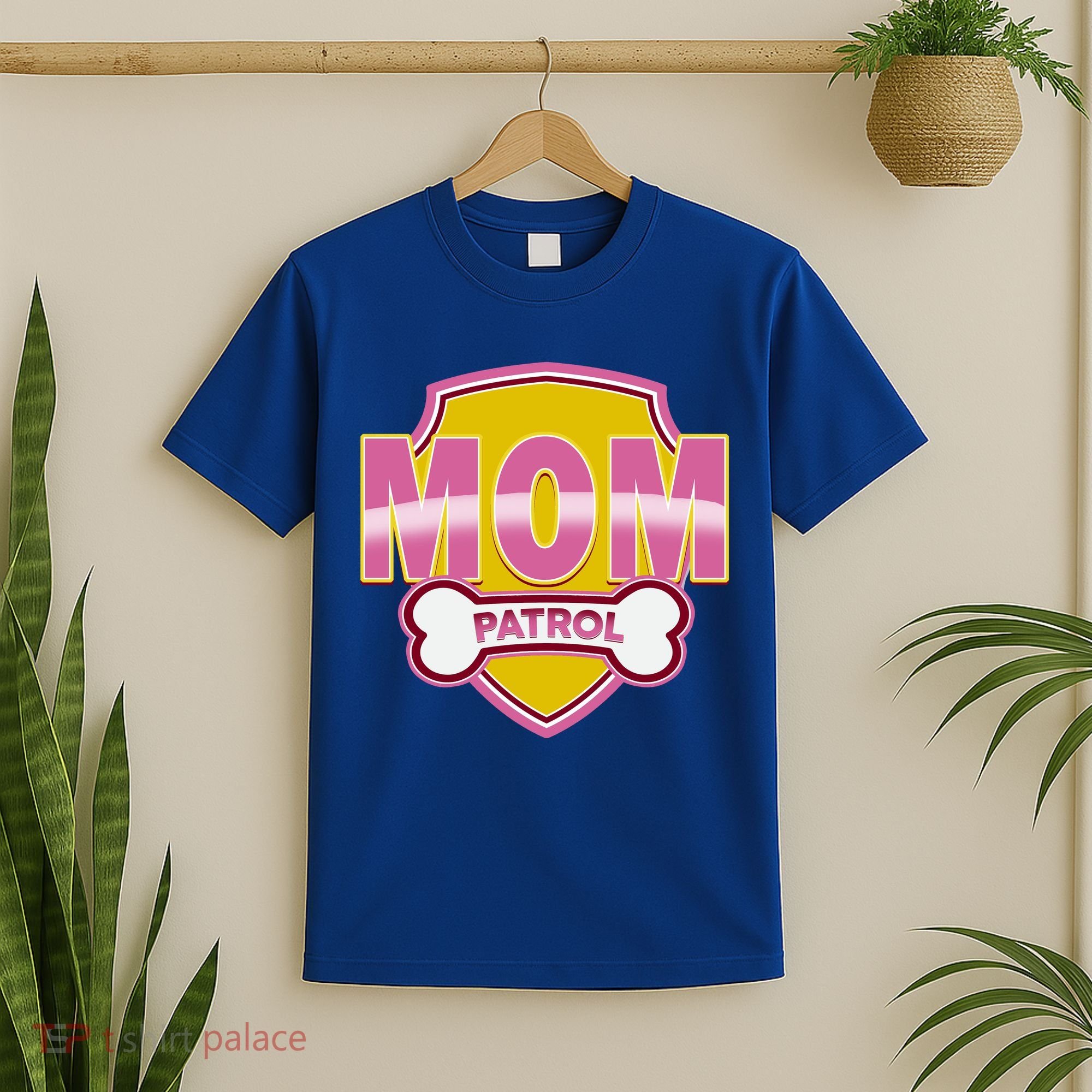 Mom Patrol Dog Mom T-Shirt