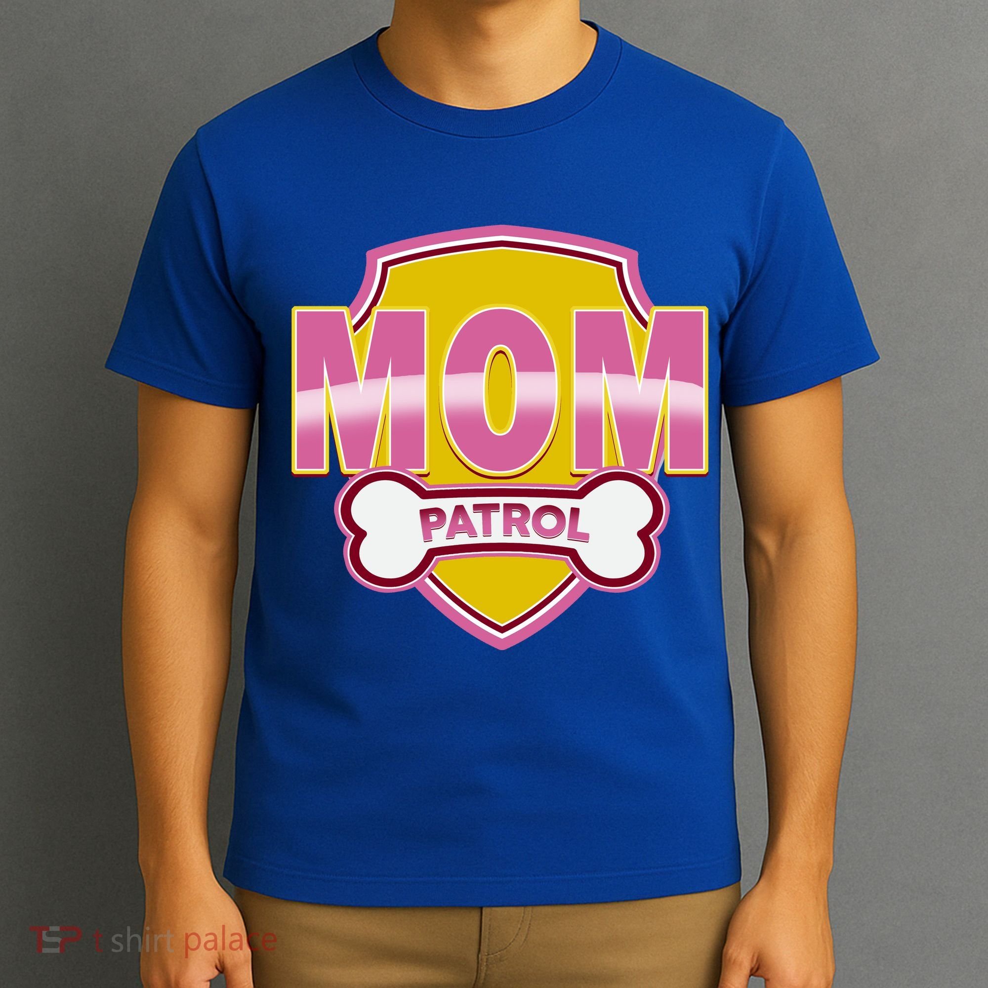 Mom Patrol Dog Mom T-Shirt